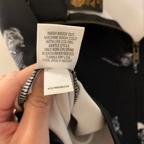 Disney's Alice Through the Looking Glass Cheshire Cat Miniskirt, Size 12 - Picture 10 of 12